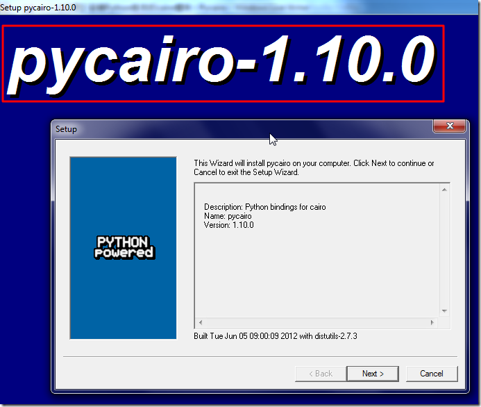 How To Install Pycairo