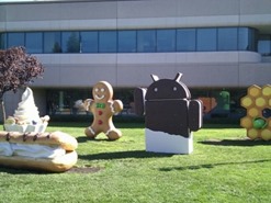 Android 4.0 and later The REAL Ice Cream Sandwich