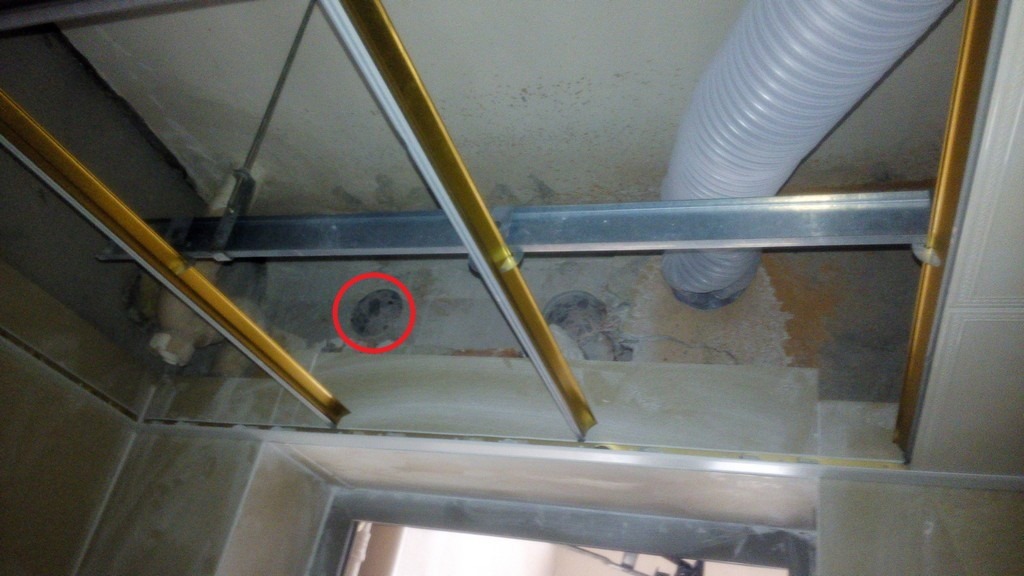 1装修第102天:为平衡式燃气热水器的排烟管而