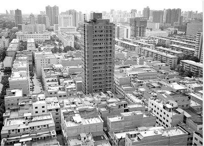 西安城中村建23层违章建筑 被称最牛民房(图)