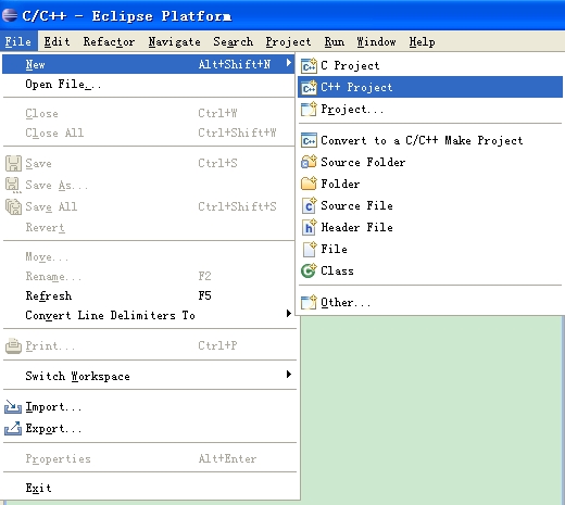【已解决】Eclipse下的CDT创建C++项目时候，不能自动生成includes文件夹