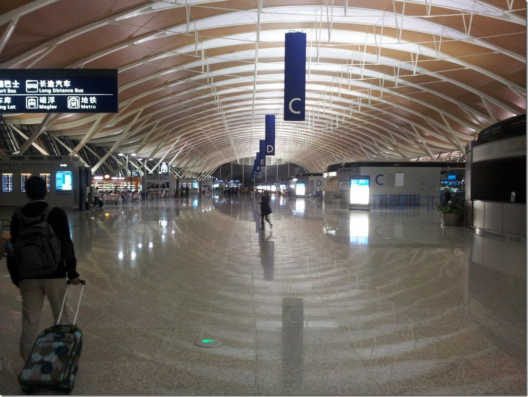 上海浦东机场 内景