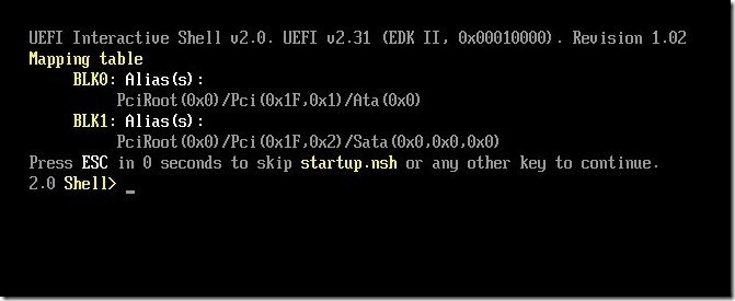 UEFI can not boot vm