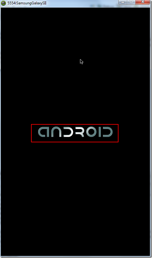 just only show ANDROID