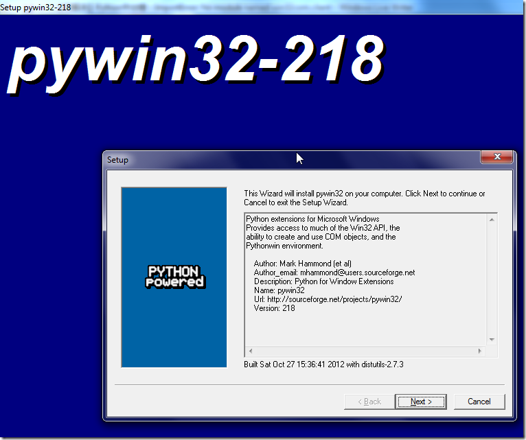 【已解决】Python中出错：ImportError: No module named win32com.client