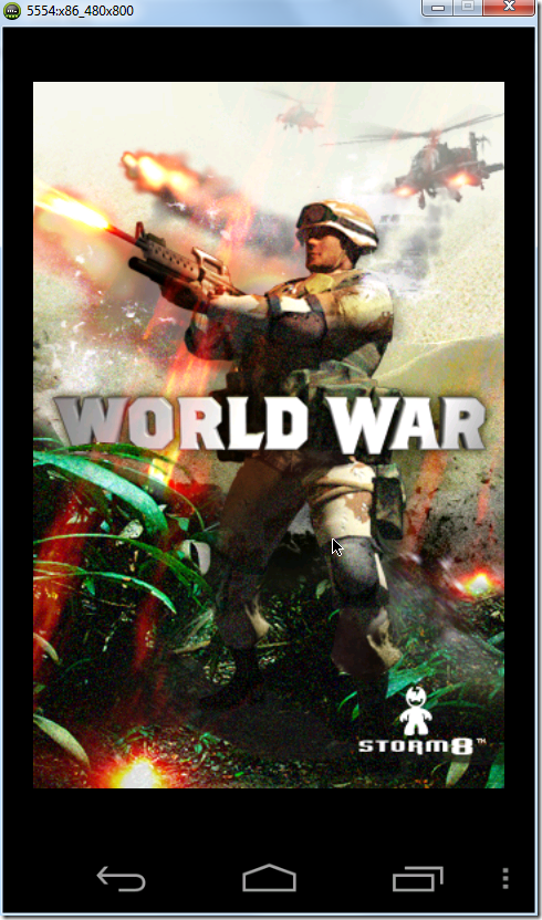 world war launch ui