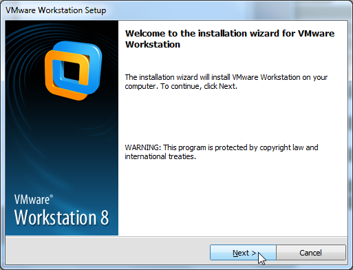welcome to the installation wizard for vmware workstation