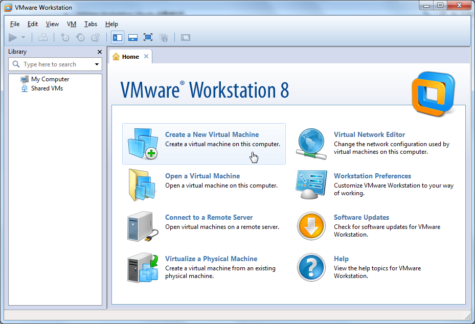 【记录】VMWare Workstation 8中创建一个Ubuntu的虚拟机