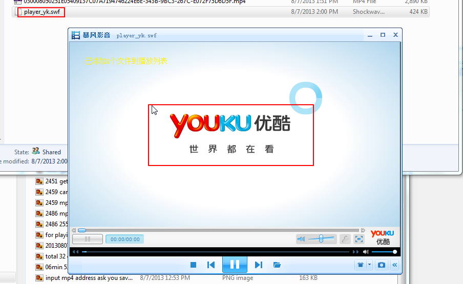 player_yk is real youku flash player