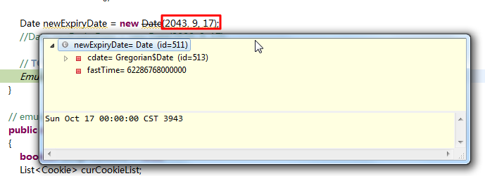 【已解决】Java中的new Date所得的年份异常：传入2043年结果却是3943年