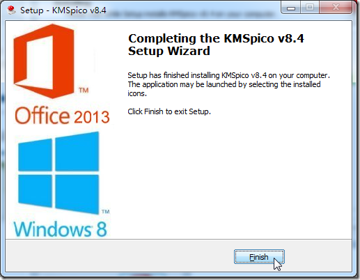 completing the kmspico v8.4 install