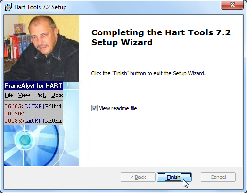 hart tools completing the hart tools 7.2 setup wizard
