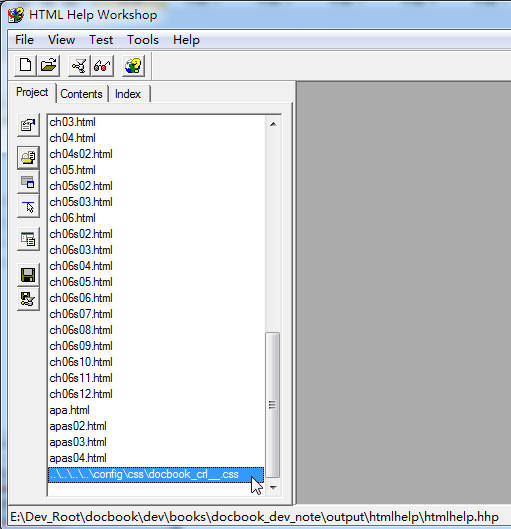 then in html project can see that css file