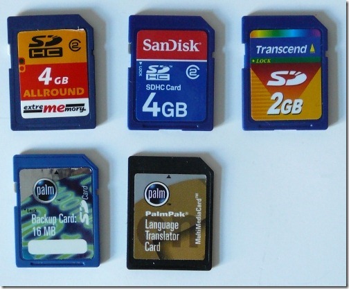 common sd card looklike what