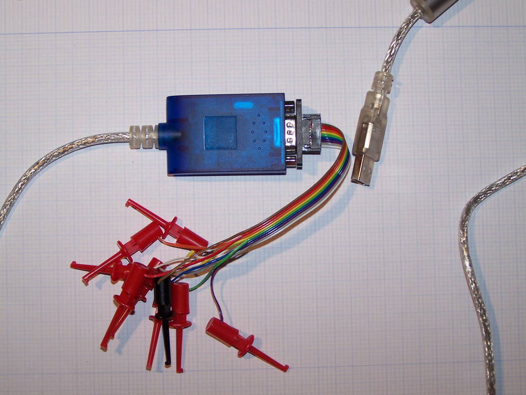 detailed image for analysis hardware signal pins