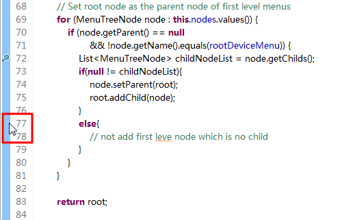 【吐槽】Eclipse中的Java源码中无法给else部分为空的代码段打断点