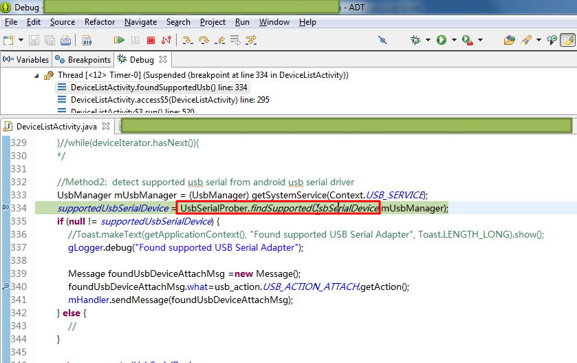 【已解决】Eclipse的ADT中调试Android程序时给jar包添加源码以便源码级调试