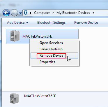 remove device for mactekviator75fe