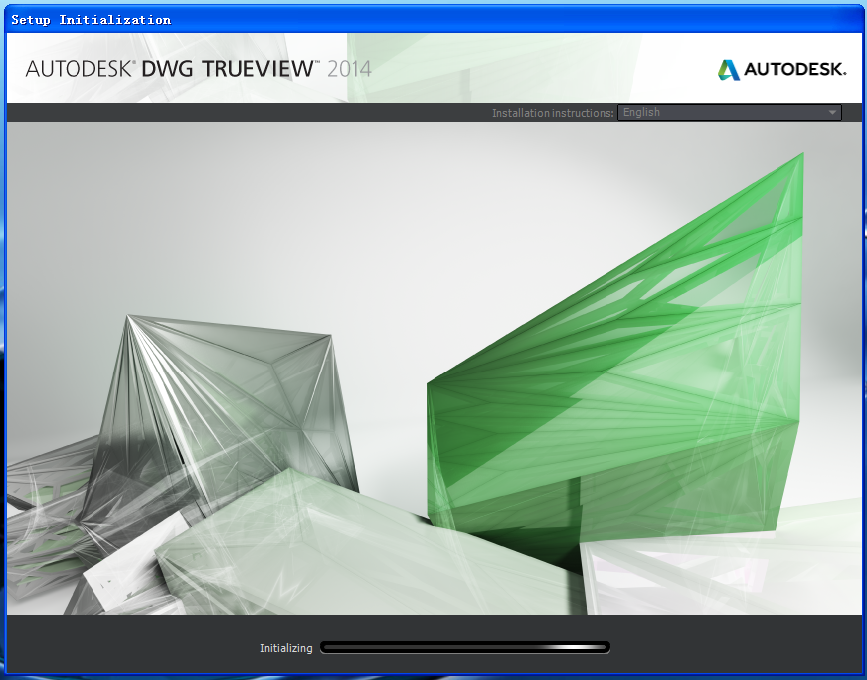 autodesk dwg trueview 2014 initializing