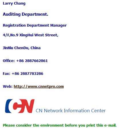 auditing department registration department manager