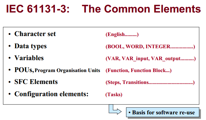 iec 61131-3 common elements