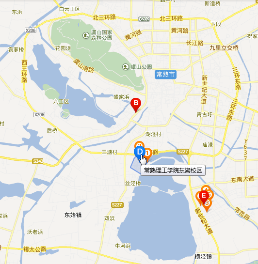 changshu science and technology east lake far view