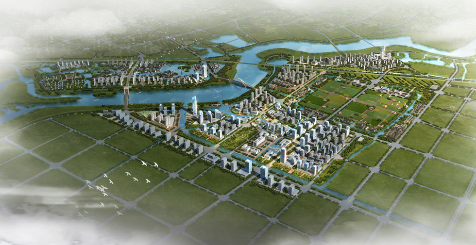 visual effect of guzhen south district planning