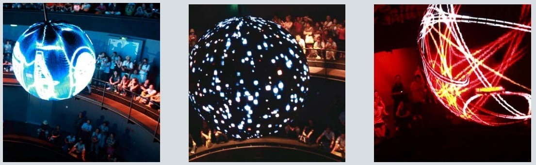 ball of multiple style of light