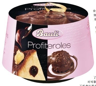 bauli profitroles product