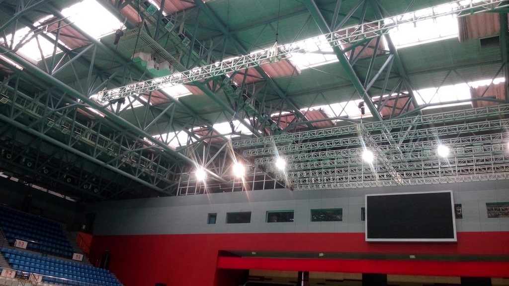 dushu lake badminton court inside up light