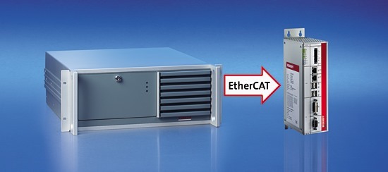 ethercat dramaticly reduce zie of controller