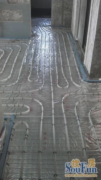 heating floor ground lay pipe effect 10
