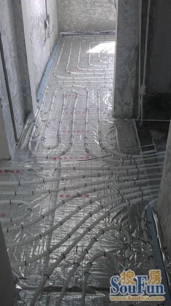 heating floor ground lay pipe effect 12