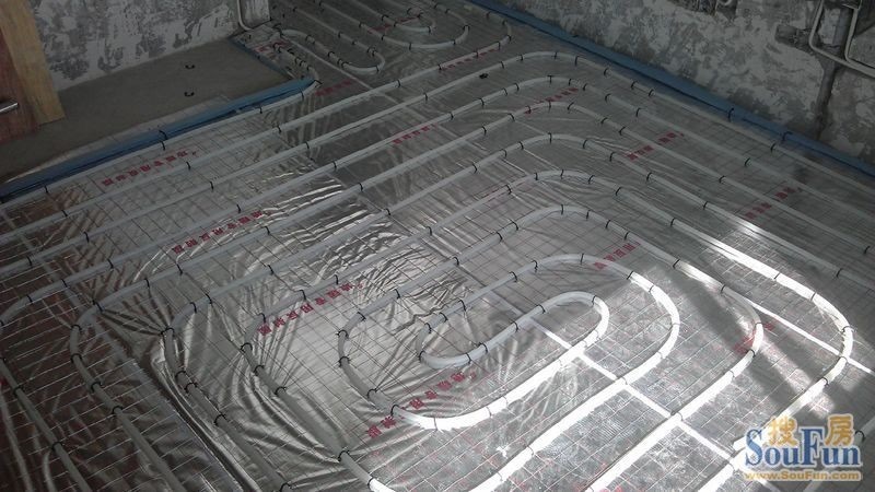 heating floor ground lay pipe effect 5