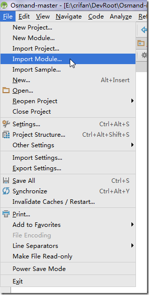 try use import module for osmand resources