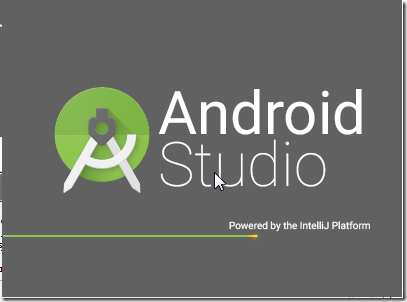 android stuio launch power by intellij