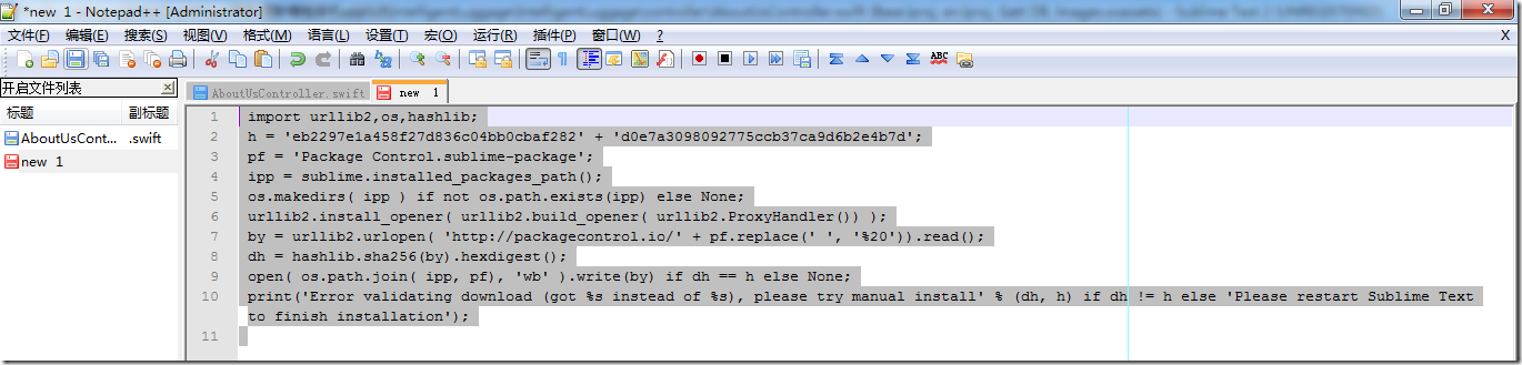 added cr lf for pasted code using notepad plus plus