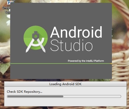 loading android sdk check sdk repository