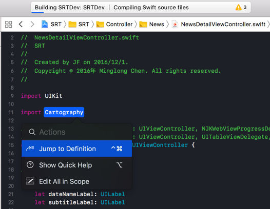 【已解决】Xcode9中报错：Module compiled with Swift 3.1 cannot be imported in ...