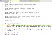 【已解决】openpyxl代码警告：Using a range string with iter_rows is deprecated. Use ws[range_string]