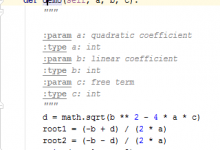 【已解决】Python中的doc string如何写和标准格式是什么