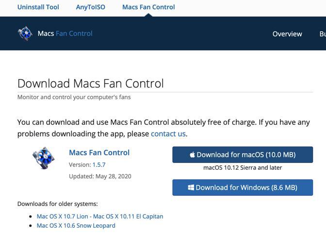 【已解决】Mac中用Macs Fan Control启动风扇降温以解决发热大太烫的问题