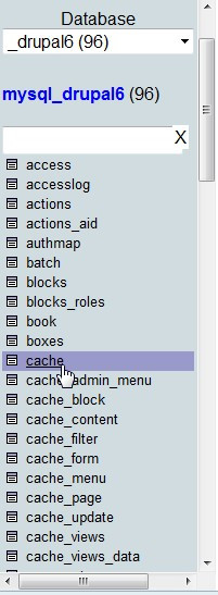 【整理】drupal：当白屏的时候，如何去清除表项的缓存（cache table） - carifan - work and job